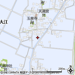 福岡県みやま市瀬高町大江1510周辺の地図