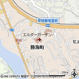長崎県佐世保市勝海町261周辺の地図