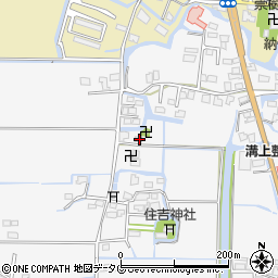 福岡県柳川市大和町塩塚865周辺の地図
