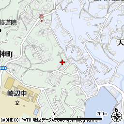 長崎県佐世保市天神町1853周辺の地図