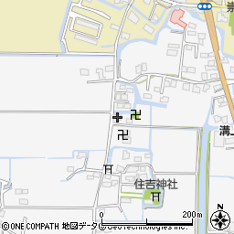 福岡県柳川市大和町塩塚864周辺の地図