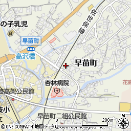 長崎県佐世保市早苗町510周辺の地図