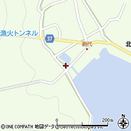 愛媛県宇和島市津島町北灘2221周辺の地図