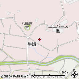 佐賀県嬉野市塩田町大字久間牛坂1042-1周辺の地図