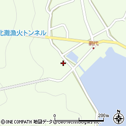 愛媛県宇和島市津島町北灘2196周辺の地図