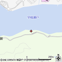 長崎県佐世保市有福町2323周辺の地図