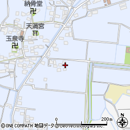 福岡県みやま市瀬高町大江1540周辺の地図