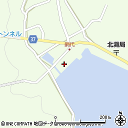 愛媛県宇和島市津島町北灘2311周辺の地図