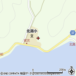 愛媛県宇和島市津島町北灘150周辺の地図