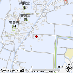福岡県みやま市瀬高町大江1538周辺の地図