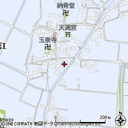 福岡県みやま市瀬高町大江1513周辺の地図