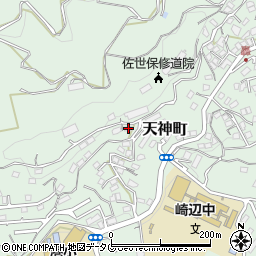 長崎県佐世保市天神町1387周辺の地図