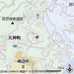 長崎県佐世保市天神町1826周辺の地図