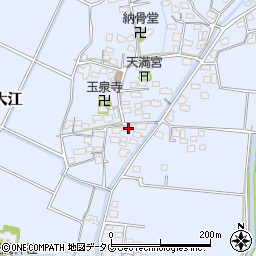 福岡県みやま市瀬高町大江1514周辺の地図