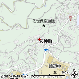 長崎県佐世保市天神町1793-4周辺の地図