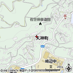 長崎県佐世保市天神町1793周辺の地図