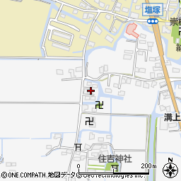 福岡県柳川市大和町塩塚863周辺の地図