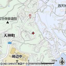 長崎県佐世保市天神町1827-1周辺の地図