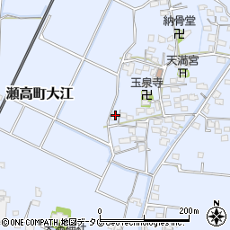 福岡県みやま市瀬高町大江2139周辺の地図