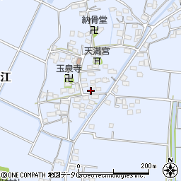 福岡県みやま市瀬高町大江1503周辺の地図
