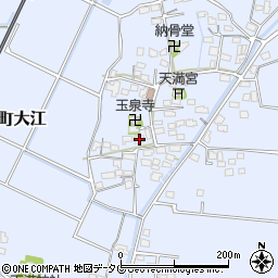 福岡県みやま市瀬高町大江1284周辺の地図