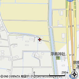福岡県柳川市大和町明野9周辺の地図