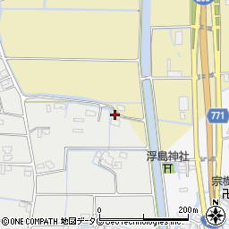 福岡県柳川市大和町明野9周辺の地図