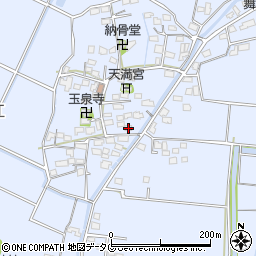 福岡県みやま市瀬高町大江1502周辺の地図