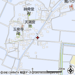 福岡県みやま市瀬高町大江1563周辺の地図