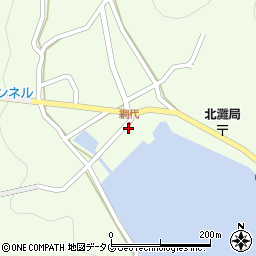 愛媛県宇和島市津島町北灘2304周辺の地図