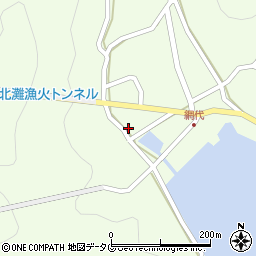 愛媛県宇和島市津島町北灘2186周辺の地図