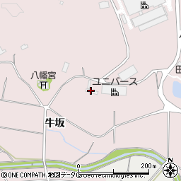 佐賀県嬉野市塩田町大字久間牛坂1052-5周辺の地図
