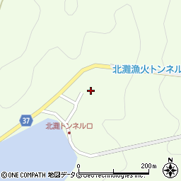 愛媛県宇和島市津島町北灘67周辺の地図