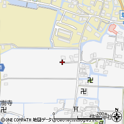 福岡県柳川市大和町塩塚775周辺の地図