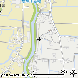 福岡県柳川市大和町明野79周辺の地図