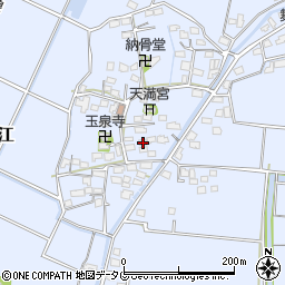 福岡県みやま市瀬高町大江1504周辺の地図