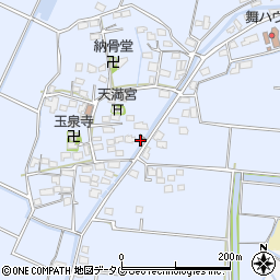 福岡県みやま市瀬高町大江1498周辺の地図