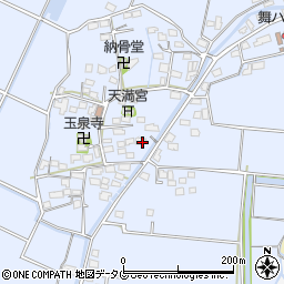 福岡県みやま市瀬高町大江1499周辺の地図