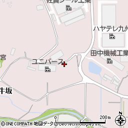 佐賀県嬉野市塩田町大字久間牛坂1057-2周辺の地図