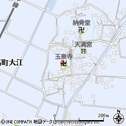 福岡県みやま市瀬高町大江1286周辺の地図