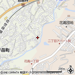 長崎県佐世保市早苗町414周辺の地図