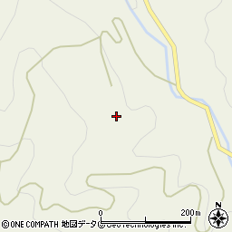 福岡県八女市立花町白木2785周辺の地図