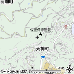 長崎県佐世保市天神町1385周辺の地図