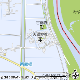 福岡県柳川市大和町六合825周辺の地図
