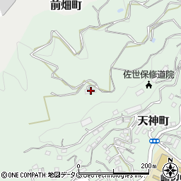 長崎県佐世保市天神町1402周辺の地図