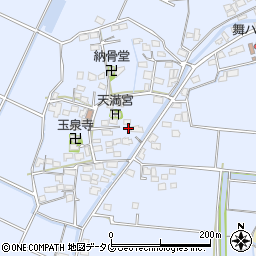 福岡県みやま市瀬高町大江1497周辺の地図