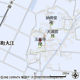 福岡県みやま市瀬高町大江1290周辺の地図