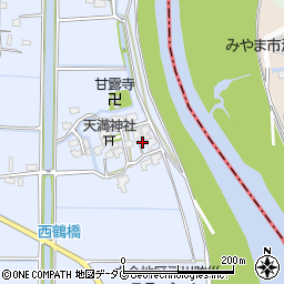 福岡県柳川市大和町六合811周辺の地図