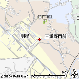大分県臼杵市明星3周辺の地図
