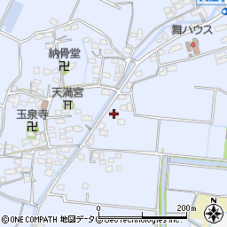 福岡県みやま市瀬高町大江1567周辺の地図